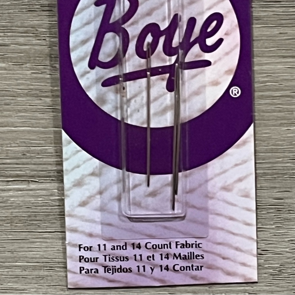 NWT Boye Set of Counted Cross Stitch Needles #24 with Magnetic Needle Case - Picture 14 of 16